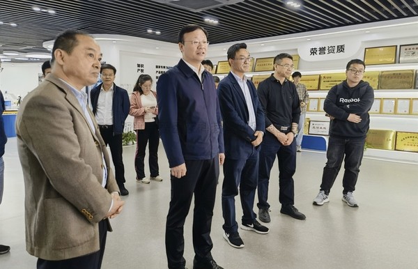 农业农村部信息中心副主任张国庆带队赴91视频网址入口参观调研