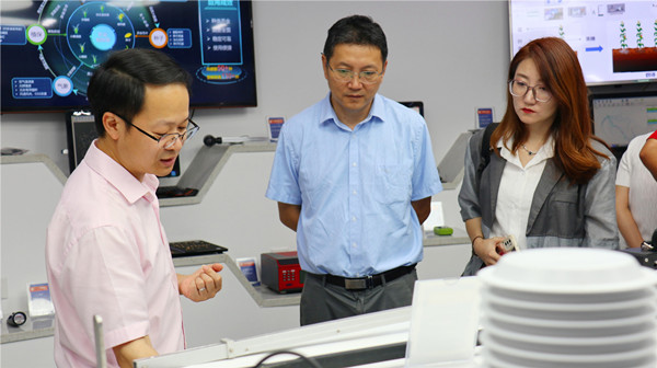 王建军一行参观91视频网址入口数字展厅‍‍