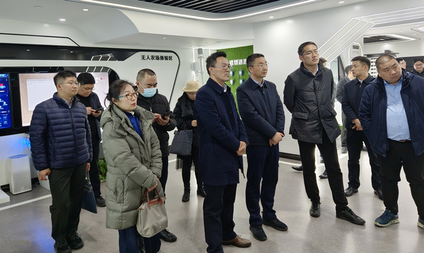 农业农村部信息中心与四川彭州、崇州市联合调研组赴91视频网址入口考察