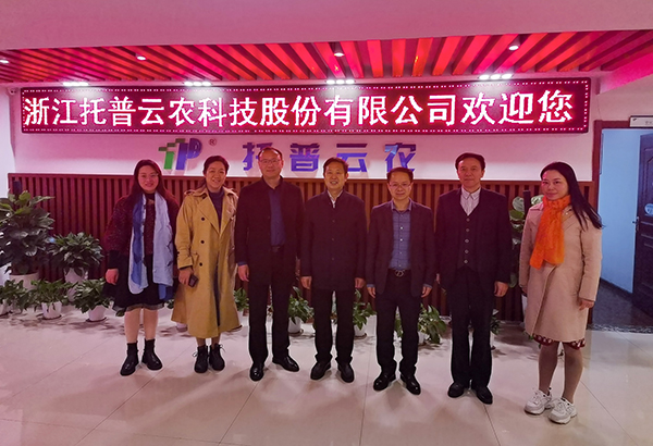 湖北省农业农村厅一级巡视员李顺清一行赴91视频网址入口考察交流